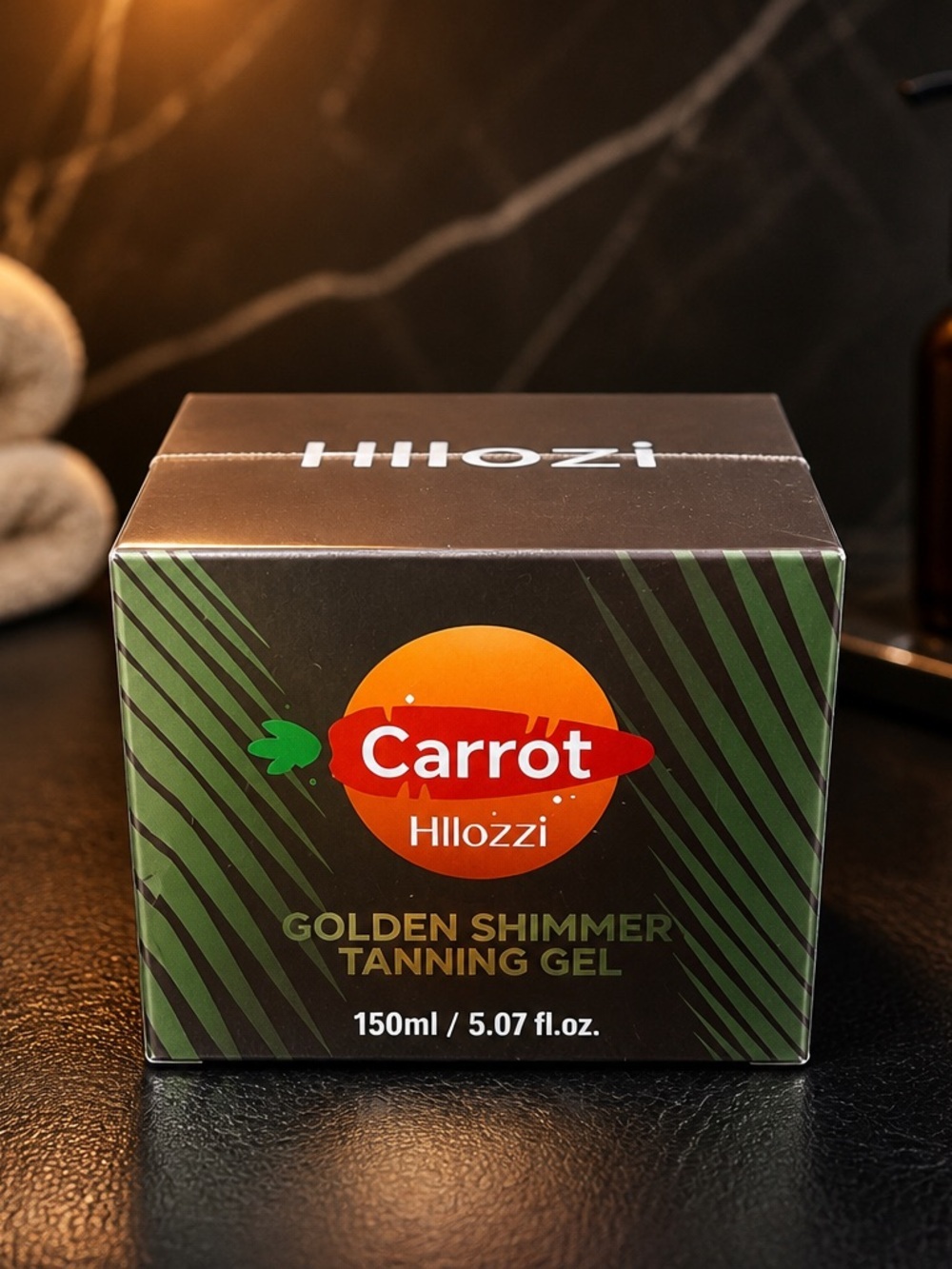 Carrot Hllozzi Golden Shimmer Tanning Gel - SEALED